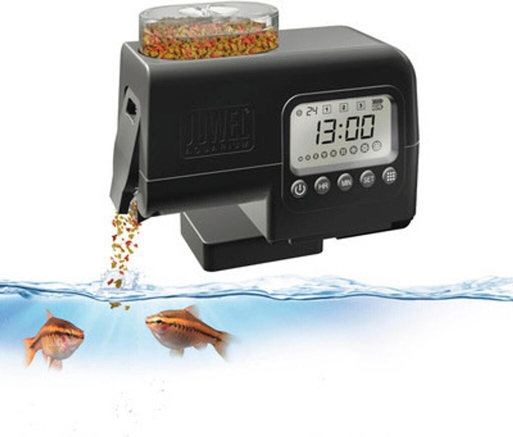 JUWEL SmartFeed 2.0 Premium Futterautomat Aquarium digital für Flocken & Granulat