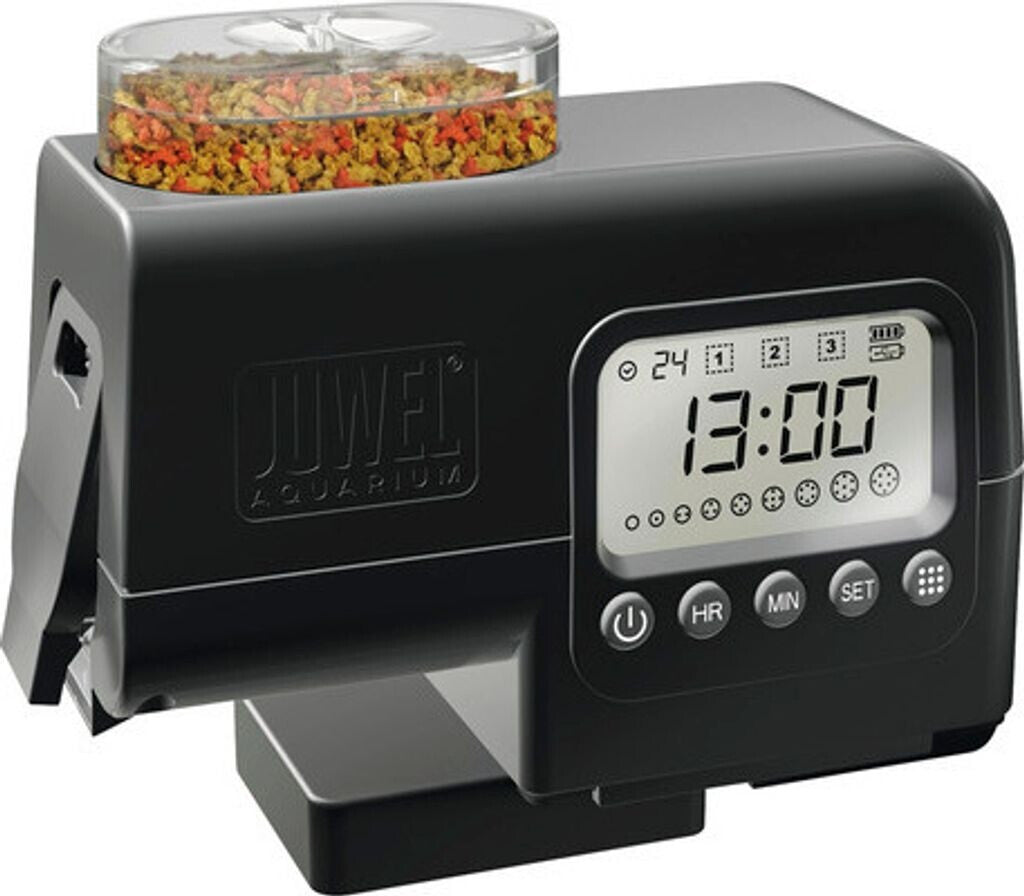 JUWEL SmartFeed 2.0 Premium Futterautomat Aquarium digital für Flocken & Granulat