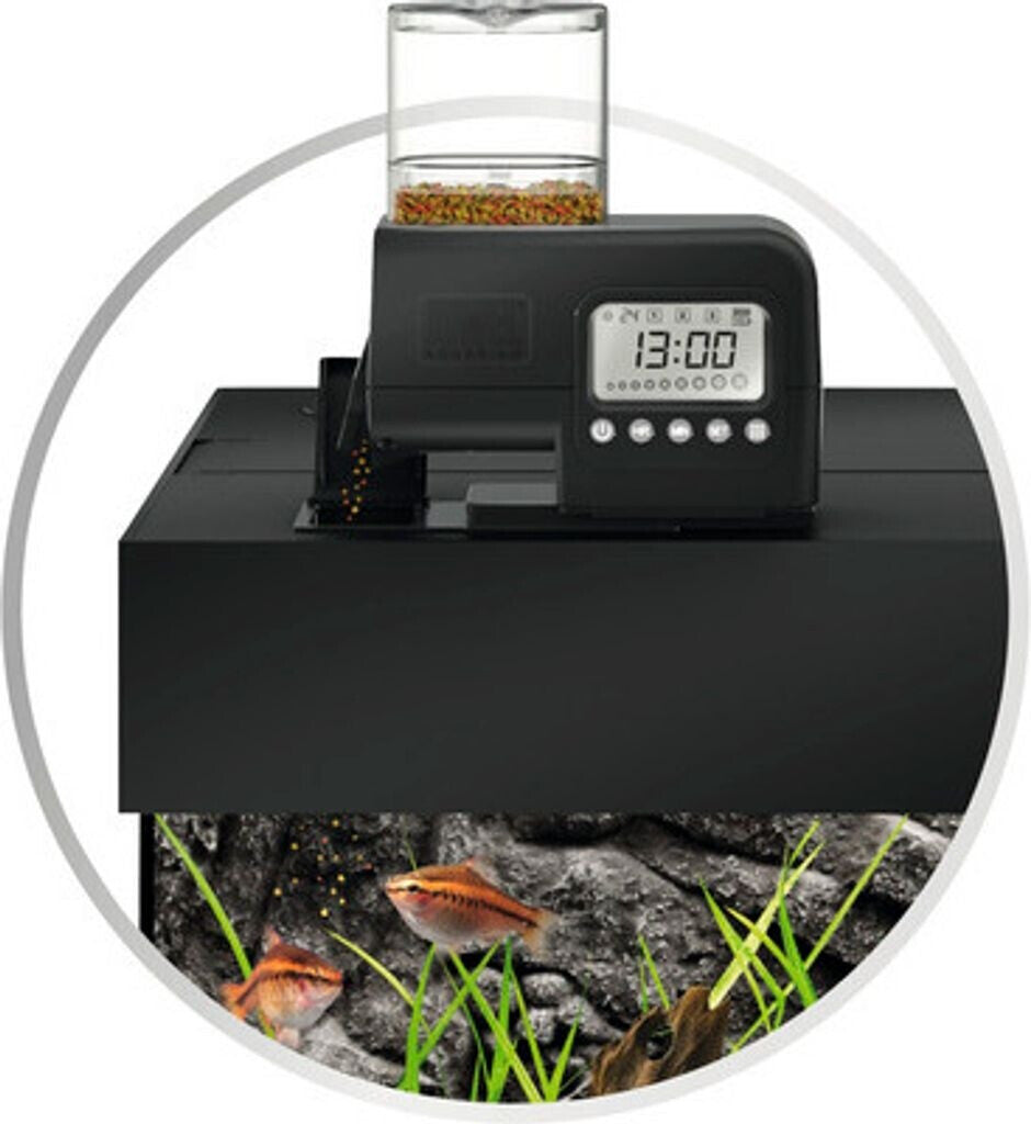 JUWEL SmartFeed 2.0 Premium Futterautomat Aquarium digital für Flocken & Granulat