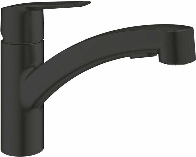 Grohe QuickFix Start Spültischarmatur schwarz matt 303072431 mit Brause