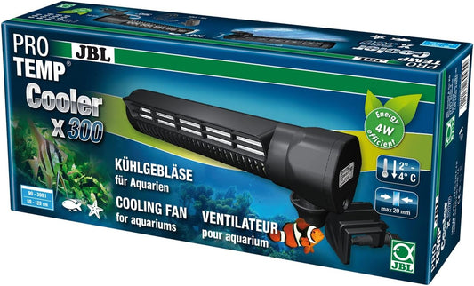 JBL ProTemp Cooler X300 Gen2 Aquarium Kühlgebläse 90–300L Süß-Meerwasser