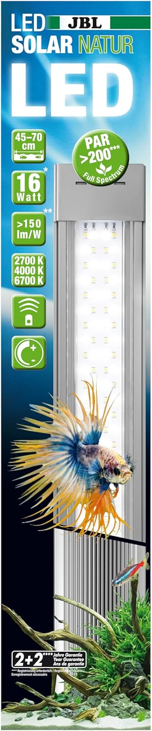 JBL LED Solar Natur 16W Gen2 Aquarium Beleuchtung LED Süßwasser IP67