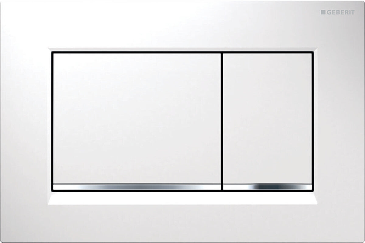 Geberit Sigma30 (115.883) (115.883.KJ.1) weiß / chrom hochglanz