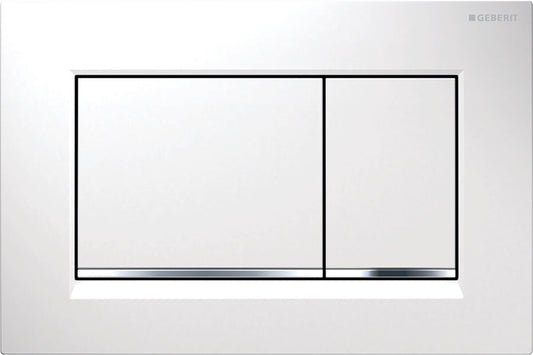 Geberit Sigma30 (115.883) (115.883.KJ.1) weiß / chrom hochglanz