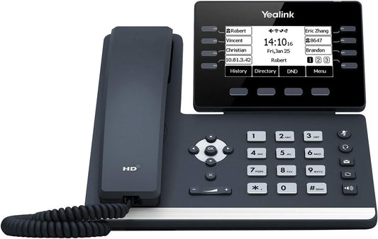 Yealink IP Telefon SIP-T53 VoIP-Telefon, schwarz