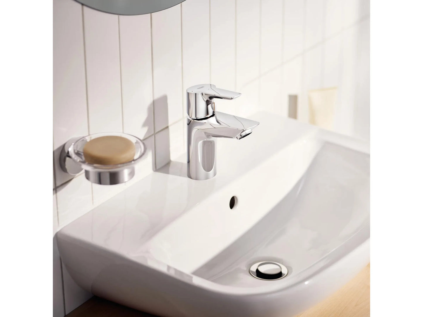 Grohe QuickFix Waschtischarmatur Einhebelmischer Start Alira Chrom S