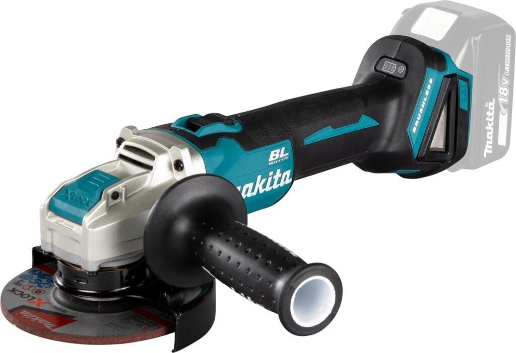 Makita Ak­ku-Win­kel­schlei­fer mit X-Lock 125 mm Li-Ion LXT 18 V, ohne Akku DGA521ZX1