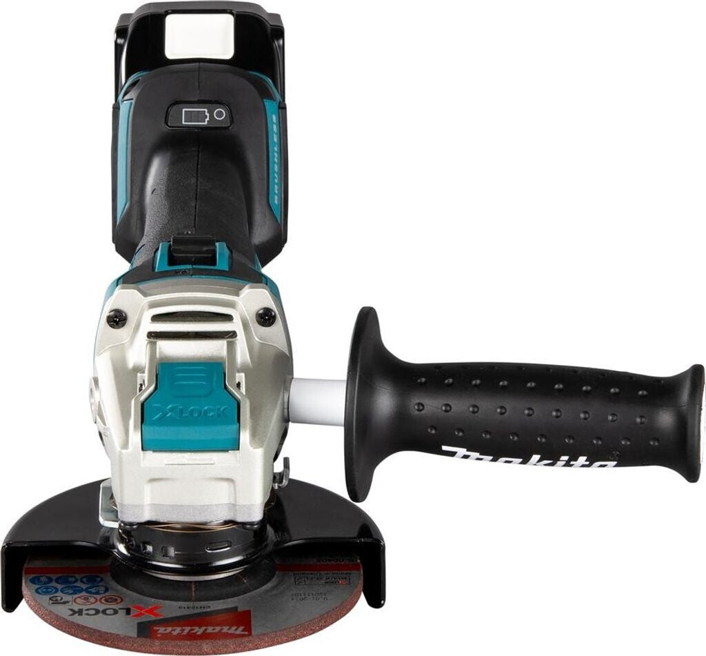 Makita Ak­ku-Win­kel­schlei­fer mit X-Lock 125 mm Li-Ion LXT 18 V, ohne Akku DGA521ZX1