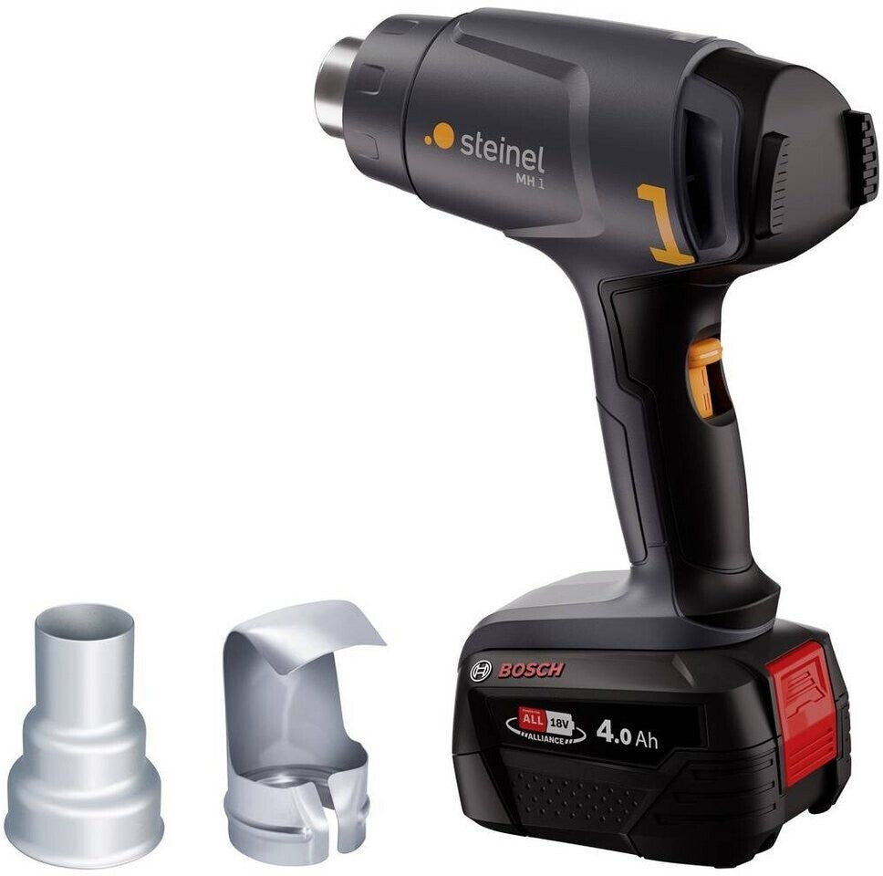 Steinel 088071 MH 1 SET 4AH LG Ak­ku-Heiß­luft­ge­blä­se inkl. Akku, inkl. Ladegerät 500W