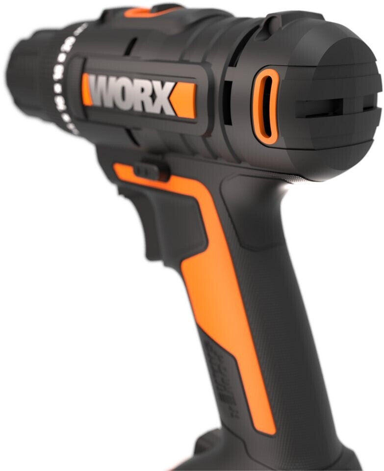 Worx Ak­ku-Bohr­schrau­ber WX100 mit Akku 20V, Ladegerät und Tasche
