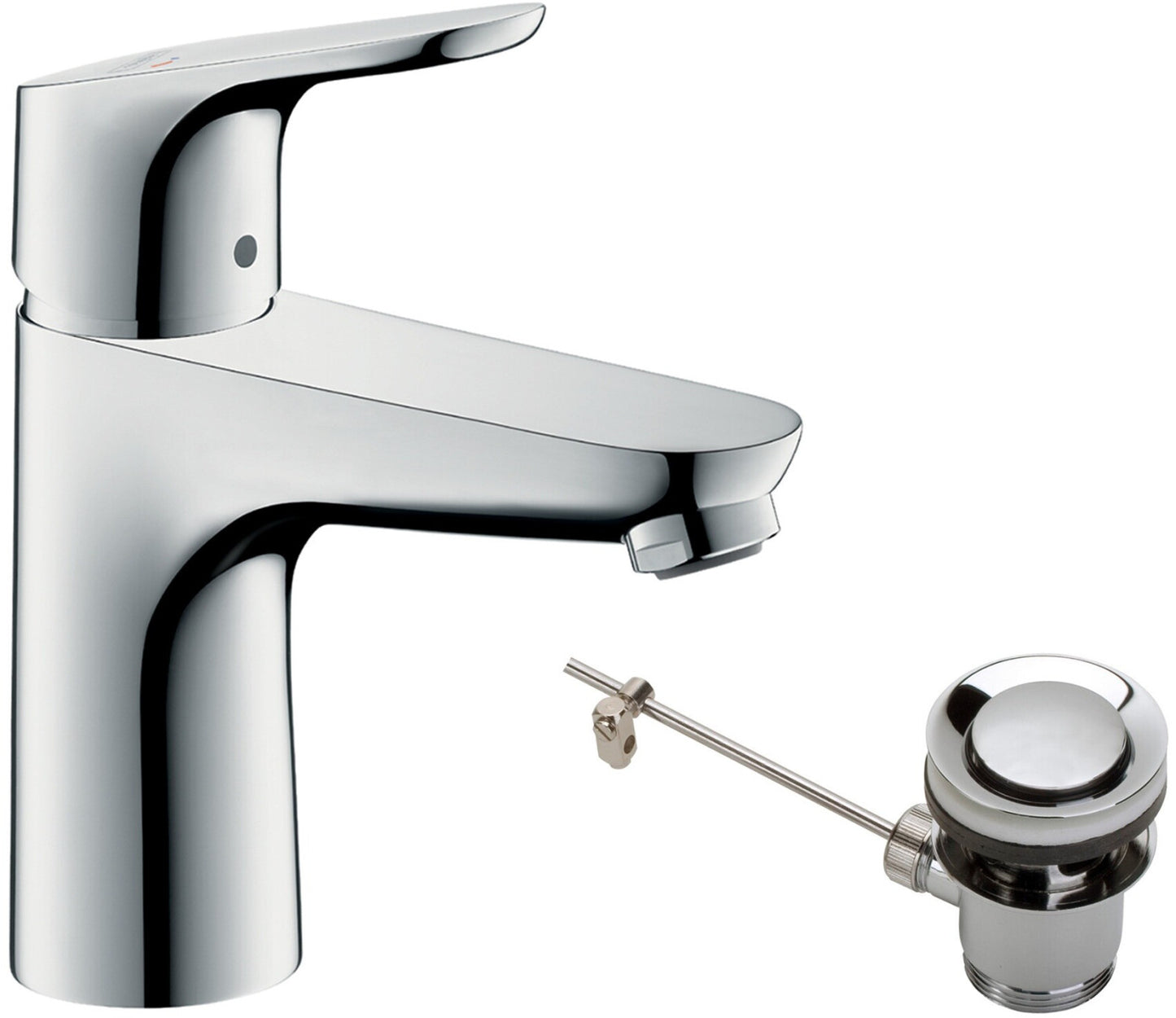 HANSGROHE 31621000 Wasch­tischmi­scher 100 Focus CoolStart 31621000