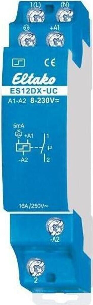 Eltako Strom­stoß-Schal­ter ES12DX-UC, 1 Schließer 16 A ES12DX-UC 8