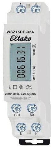 Eltako WSZ15DE-32A 28032615 230V Wech­sel­strom­zäh­ler