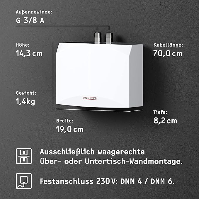 Mini-Durchlauferhitzer STIEBEL ELTRON DNM 6
