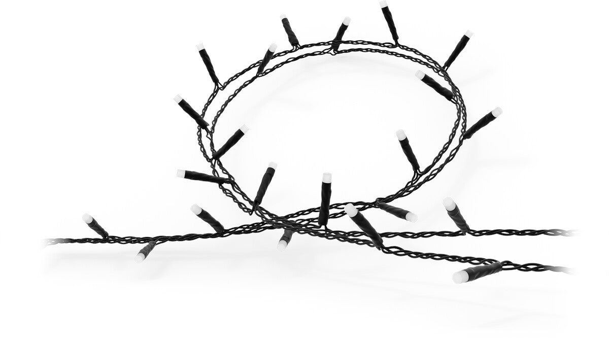 Philips Hue Festavia LED-Lichterkette 40 m (500 LEDs, RGBW, Smart Home, Innen & Außen, Schwarz, IP54)