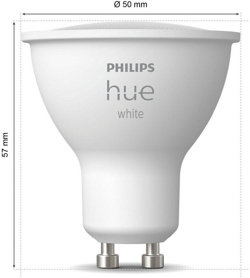 Philips Hue Spot dimmbar GU10 4,2W (929003666902)