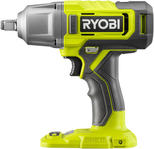 Ryobi RIW18-0 Akku Schlagschrauber 18V, 600Nm, 3-Gang, LED-Licht, ohne Akku