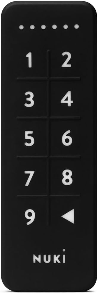 Nuki 220284 Keypad, Codeschloss für Haustür, smarte Erweiterung