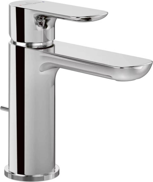 Villeroy & Boch O.novo Waschtischarmatur Chrom mit Ablaufventil AquaSmart 104003000