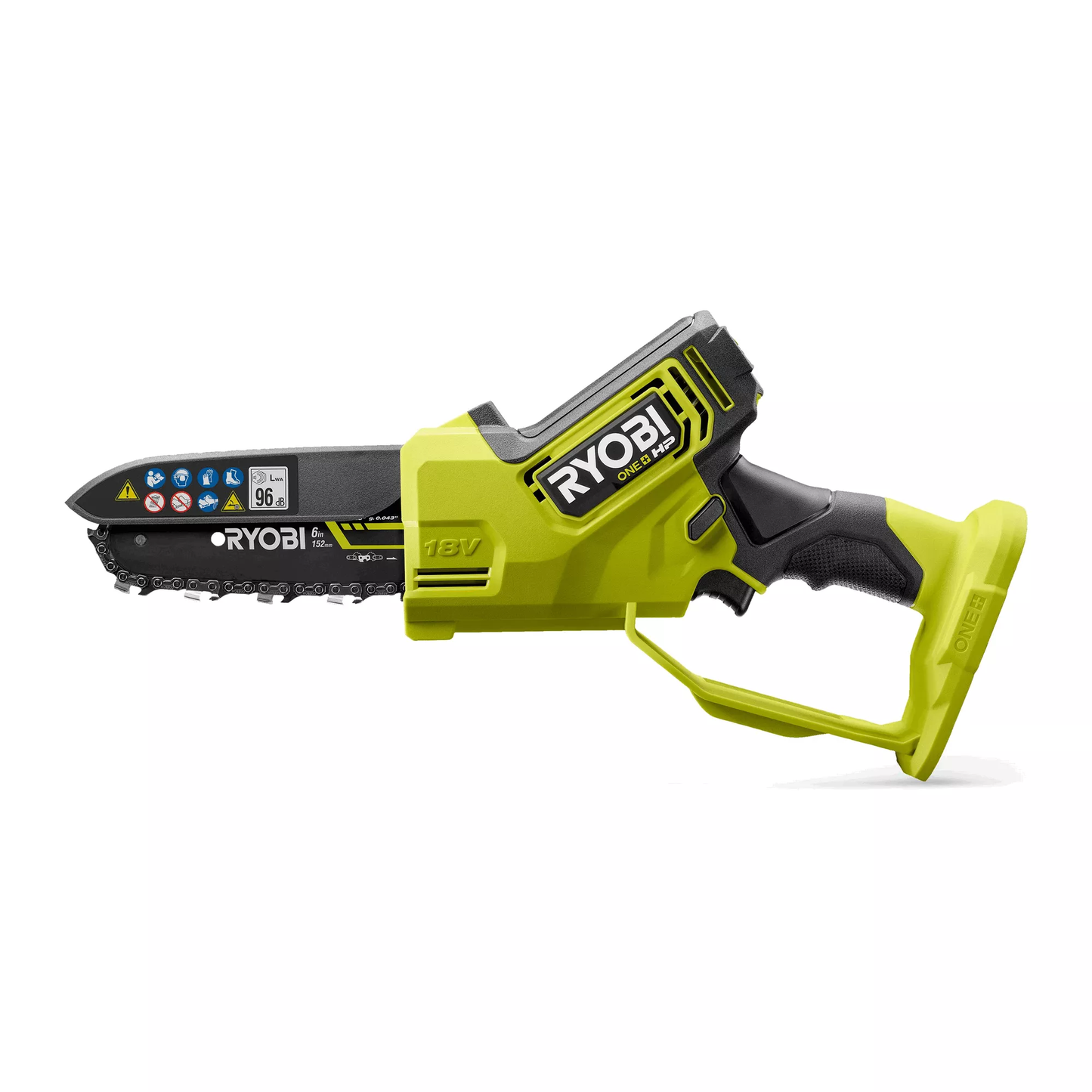 RYOBI Akku-Einhand-Kettensäge 'One+ HP Brushless RY18PSX15A-0' 18 V 15 cm