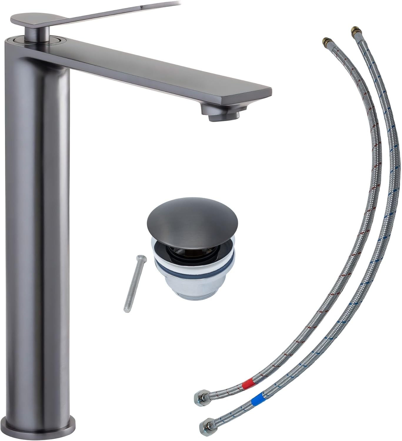 SCHÖNER WOHNEN VIOLA L Waschtischarmatur Chrom Aufsatzwaschbecken