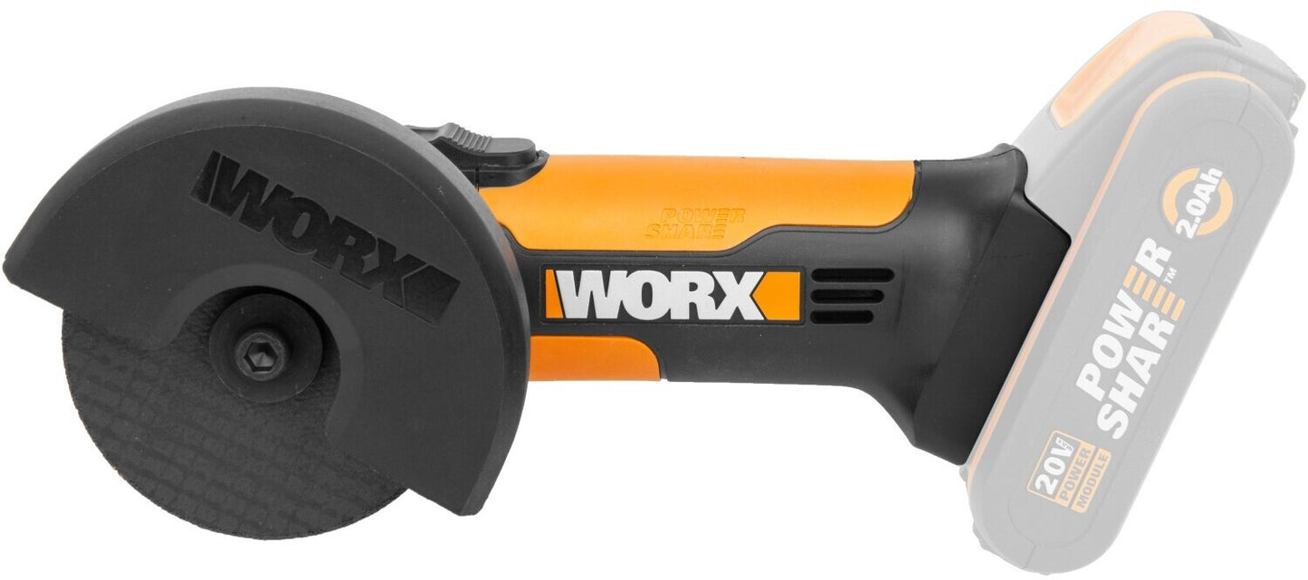 Worx WX801.9 Akku-Multitool 20V Solo Mini-Cutter ohne Akku/Lader