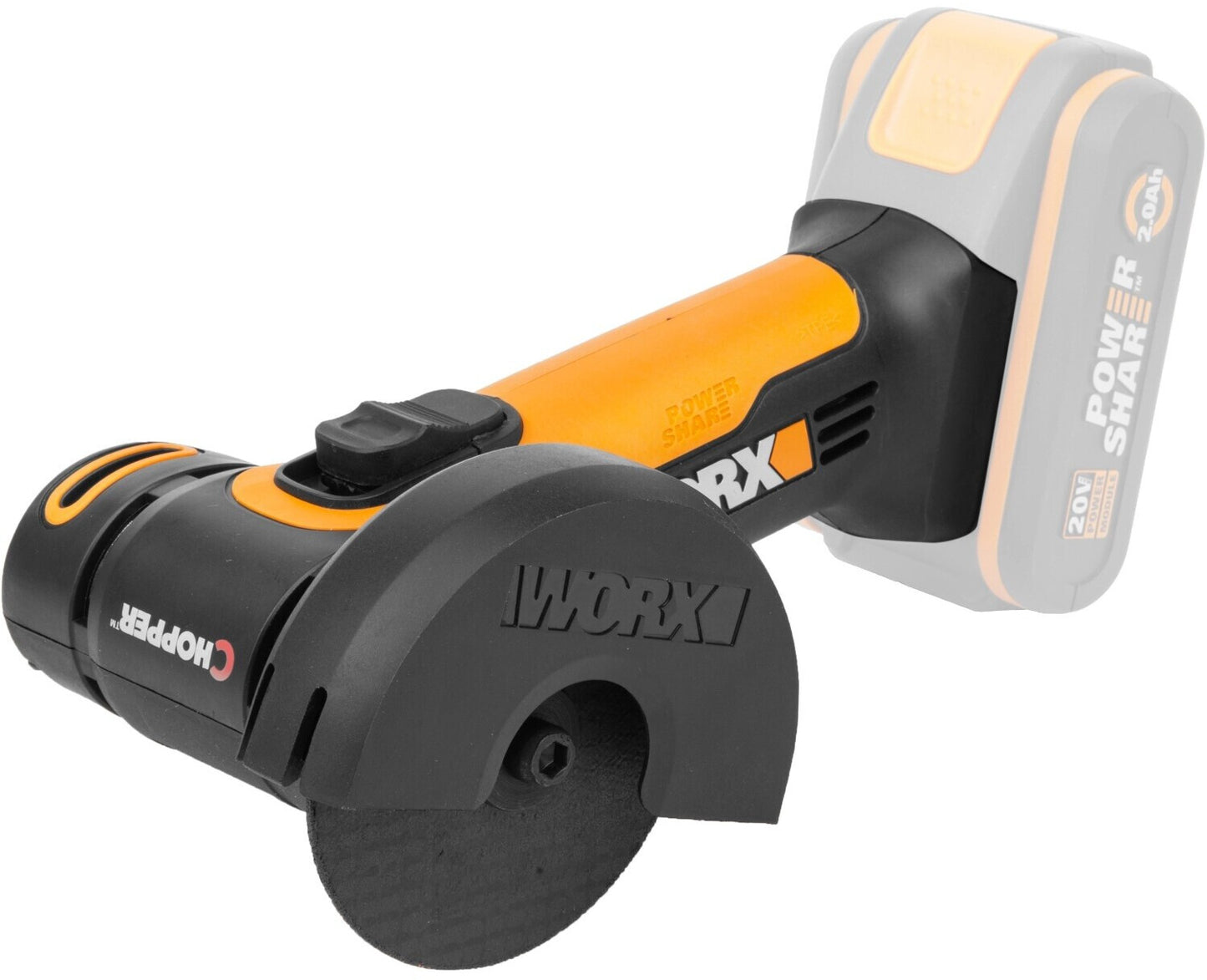 Worx WX801.9 Akku-Multitool 20V Solo Mini-Cutter ohne Akku/Lader