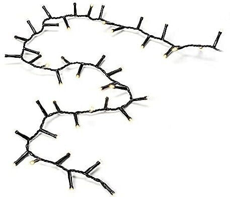 Konstsmide 3868-100 LED Lichtervorhang 80 LEDs Warmweiß Innen/Außen