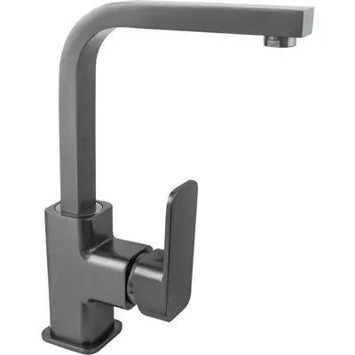 WELLWATER Einhebelmischer Scandicci Graphit hoher schwenkbarer Auslauf