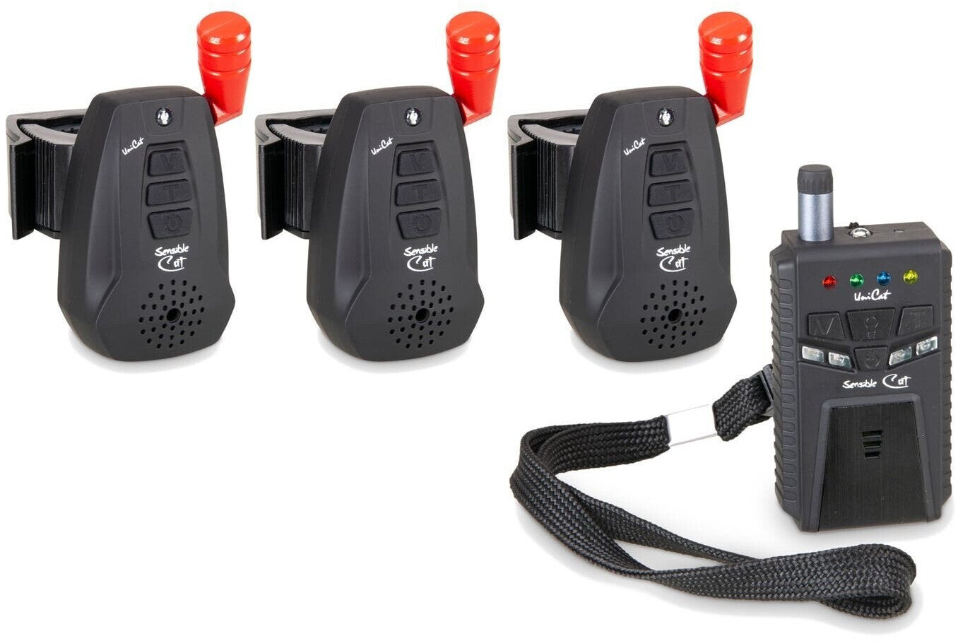 Sänger Uni Cat Sensible Cat 3+1 Set Funkbissanzeiger 3 Alarm + Receiver