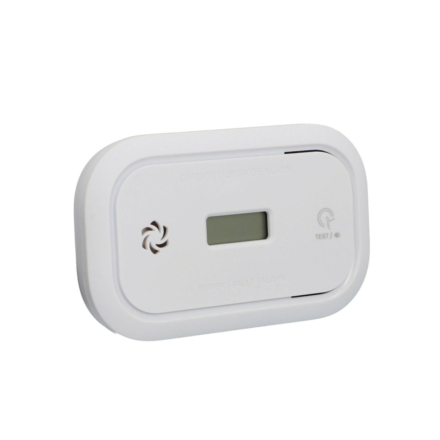 UNITEC CO-Melder mit Display weiß, Alarm ab 50 ppm, 3 Jahre Batterie