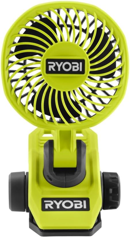 RYOBI 4 V USB-LITHIUM Akku-Clip-Ventilator RCF4-0