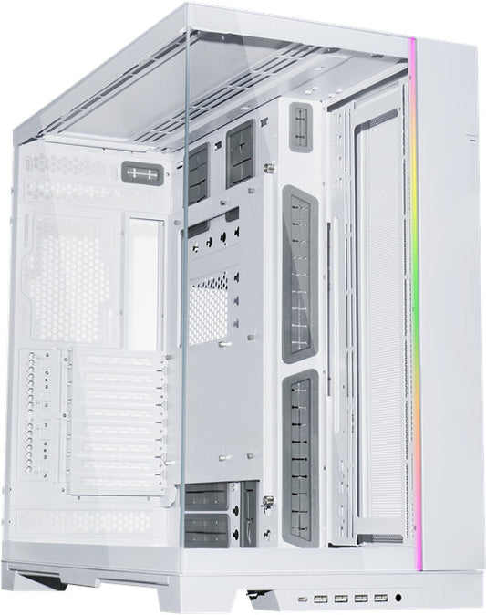 Lian Li O11 Dynamic EVO XL Weiß Big Tower Gehäuse Glas ATX