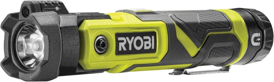 Ryobi RLP4-0 Akku LED Taschenlampe 4V USB schwenkbar 640lm ohne Akku