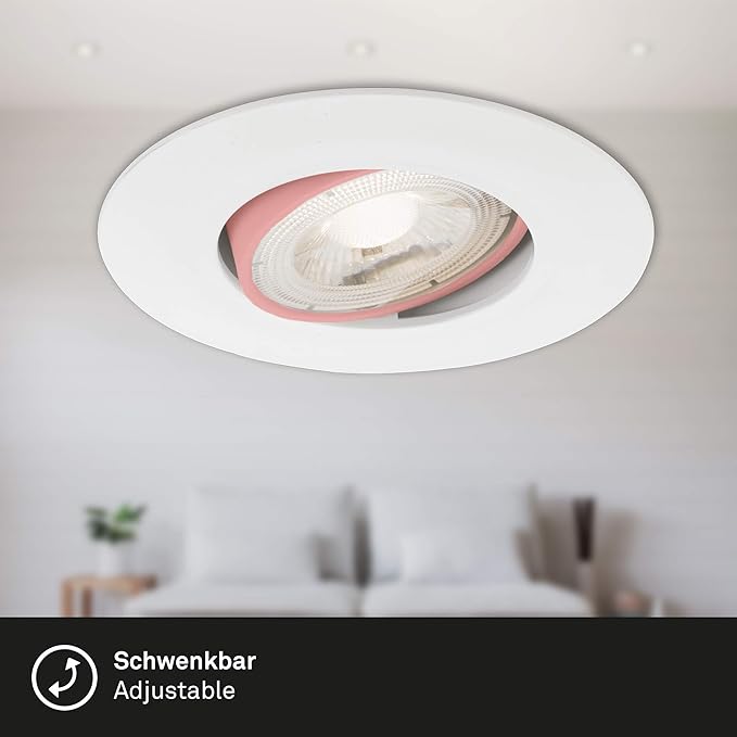Briloner LED Einbauleuchten weiß 3 x LED - Platine / 5 W (7048-036)