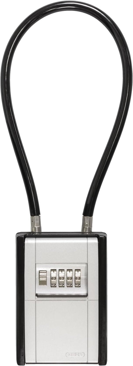 ABUS KeyGarage 797 FLEX Key Cabinet with Combination Code and Cable for Flexible Attachment